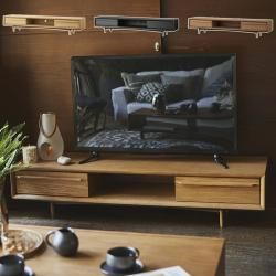 ティモ TVボード180 オーク 見た目 美しい テレビ ワイド 背面 コード 配線 スムーズ