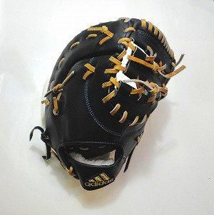 アディダス 軟式ファーストミット（ブラック×タン） - 野球用品専門店