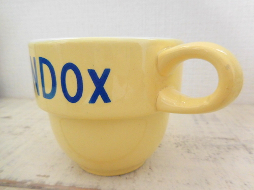 VIANDOX（ヴィアンドックス）スタッキングマグカップ（黄色）/フレンチパブ雑貨