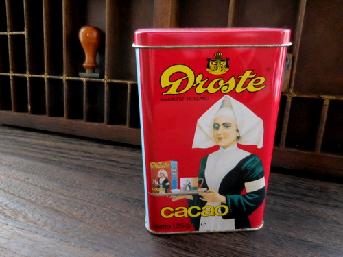 Droste(ドロステ）ココアTIN缶/オランダ雑貨