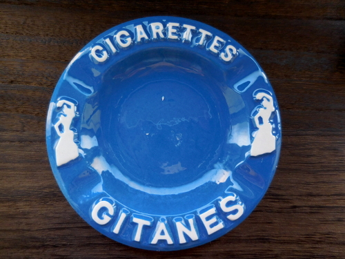ジタン(GITANES)灰皿/フランスアンティーク雑貨