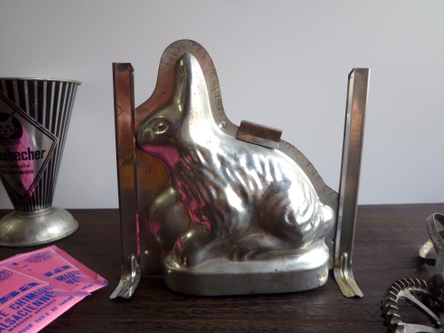ウサギのチョコレート型（イースターバニー・モールド）/フランスアンティーク雑貨