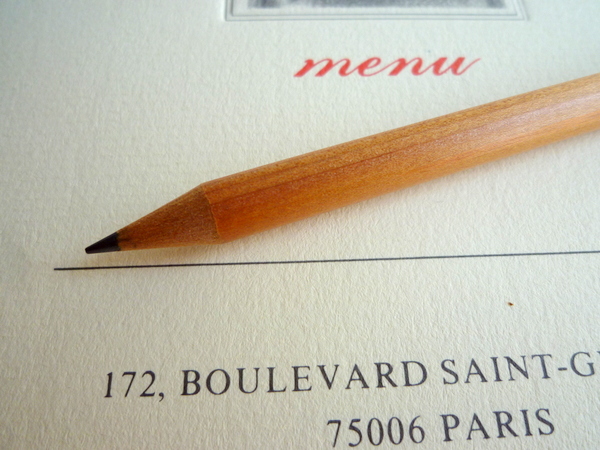 カフェ・ド・フロール鉛筆/パリ老舗カフェ・フランス雑貨