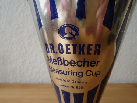 DR.OETKER（ドクターエトカー）計量カップ/ドイツアンティークキッチン雑貨
