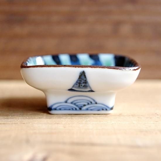 稲葉カヨ 福々絵付け豆皿 福スイカ - セレクトヨロズヤ