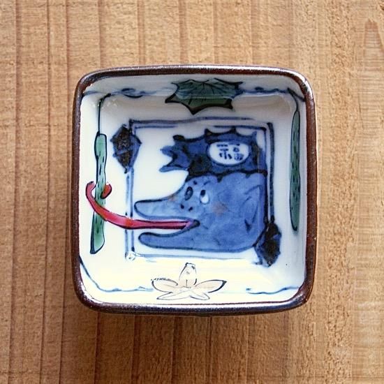 稲葉カヨ 福々うつわ 豆皿 陶器製 4個セット