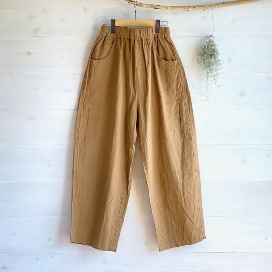 NARU FACTORY]-シーチングハンドワッシャー ノッポパンツ