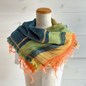 tamaki niime<br>-roots shawl SMALL(W)- WS295685