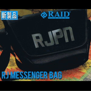 RJメッセンジャーバッグ ブラック... RAID JAPAN-