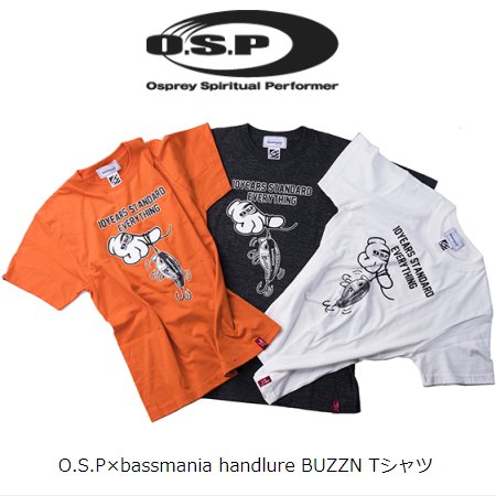 O.S.P（オーエスピー）OSP×バスマニア handlure BUZZN Tシャツ - 越谷 