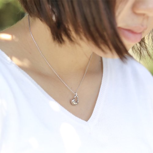 遺骨ペンダント Soul Jewelry プチオープンハート　K18 イエローゴールド｜　手元供養商品専門店　いっぽ一歩堂