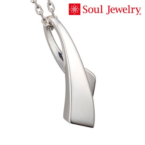 遺骨ペンダント Soul Jewelry アノー K18 ホワイトゴールド｜　手元供養商品専門店　いっぽ一歩堂