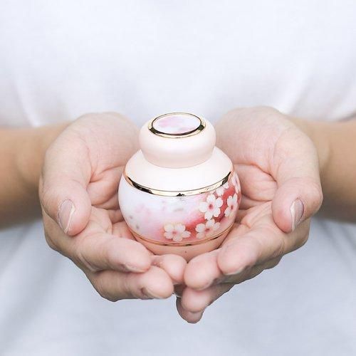 【テレビで話題】 ミニ骨壷 Soul PetitPot MATOU まとう 七宝瑠璃 紫 ｜ 手元供養 工芸品