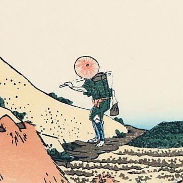 下目黒 富嶽三十六景 葛飾北斎 復刻版浮世絵