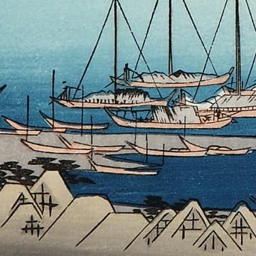 歌川広重　東海道五十三次　復刻浮世絵 悠々洞出版 希少】悠々洞出版 復刻浮世絵 東海道五十三次 全55枚 歌川広重