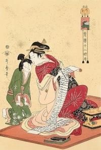 歌麿名作拾遺集 - 浮世絵復刻版画専門店 岩下書店