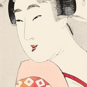 教訓親の目鑑識 浮気者 喜多川歌麿 復刻版浮世絵