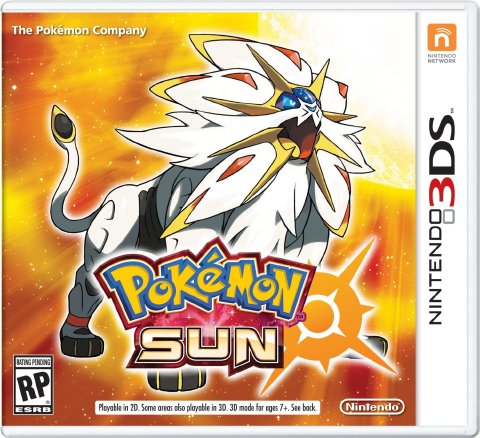 日本版本体プレイ不可能】[北米版3DS]Pokemon Sun(新品