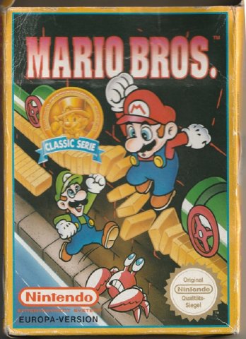 欧州版NES](箱痛みあり)Mario Bros. Classic Serie(中古)マリオブラザーズ (1993 new Ver) -  bit-games 洋ゲー（海外ゲーム）通販。レトロ・周辺機器[ビットゲームズ]