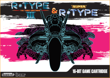 R-TYPEⅢ & スーパーR-TYPE[SFC互換機用](新品)アールタイプ 16ビット 