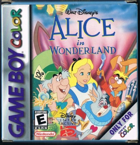 Alice in Wonderland[北米版GBC](中古)不思議の国のアリス（箱説付き