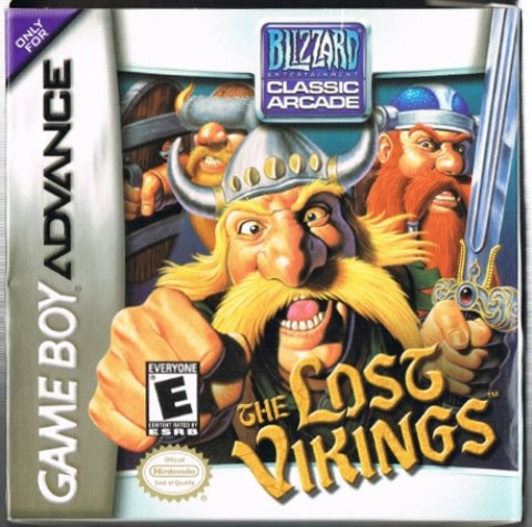 THE LOST VIKINGS[北米版GBA](中古)ザ ロスト バイキングス（箱説付き