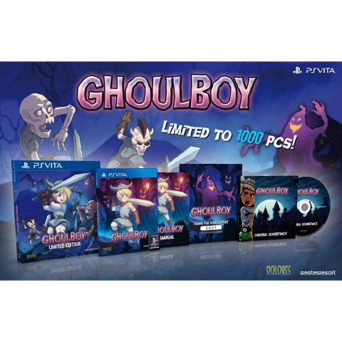 PS Vita 限定版 Ghoulboy Limited Edition[輸入版](新品)グールボーイ