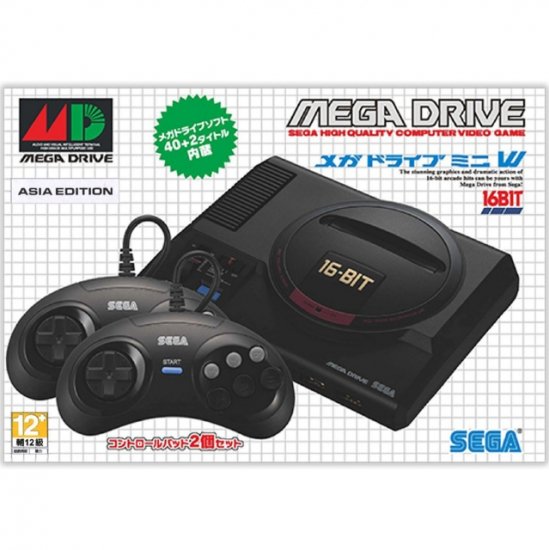 アジア版 SEGA Mega Drive Mini [新品]メガドライブ ミニ [海外版