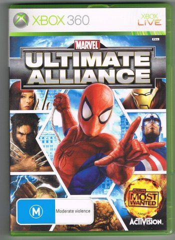 【ケース痛み】Marvel: Ultimate Alliance[PAL版XBOX360](中古)マーベル アルティメット アライアンス -  bit-games 洋ゲー（海外ゲーム）通販。レトロ・周辺機器[ビットゲームズ]
