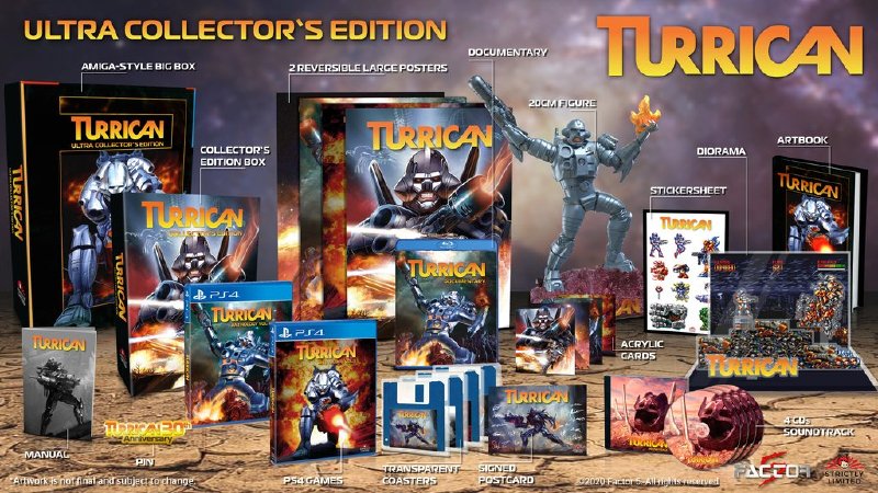 PS4 [ウルトラCE]TURRICAN ULTRA Collector's Edition[輸入版](新品 
