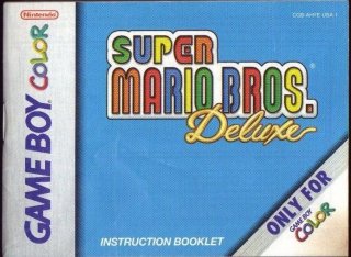 Super MARIO Brothers DELUXE[北米版GBC](中古[説明書付き])スーパー 