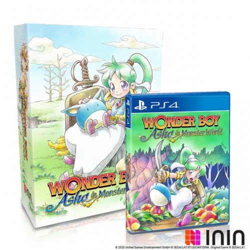 予約 要確認 PS4[CE]Wonder Boy Asha in Monster World C EDITION[輸入
