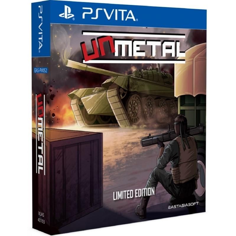 予約 Ps Vita 限定 Unmetal Limited Edition 輸入版 新品 アンメタル Eas生産 入荷次第発送 Bit Games 洋ゲー 海外ゲーム 通販 レトロ 周辺機器 ビットゲームズ