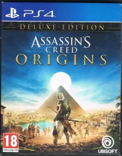 中古 Assassin S Creed Origins Deluxe Edition 欧州版ps4 アサシン クリード オリジンズ サントラなど付き Bit Games 洋ゲー 海外ゲーム 通販 レトロ 周辺機器 ビットゲームズ