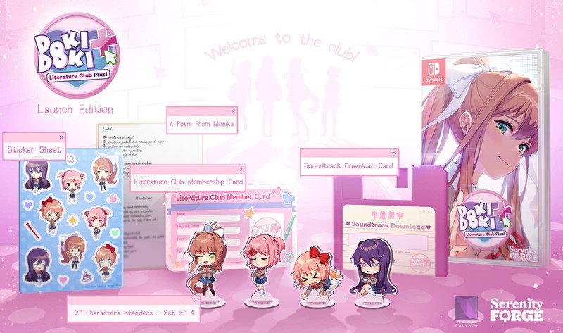 スイッチ Doki Doki Literature Club Plus! ドキドキ文芸部プラス