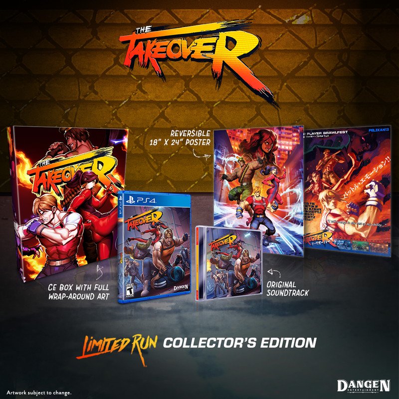 CE版 PS4 The TakeOver Collector's Edition[北米版](新品)テーク