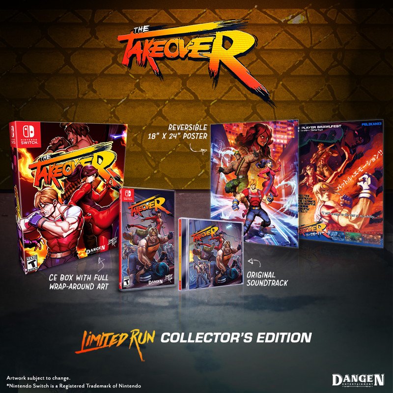 CE版[N Switch]The TakeOver Collector's Edition[北米版](新品)テーク 