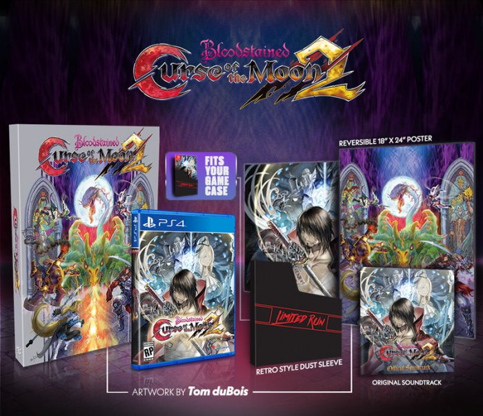 PS4 CE Bloodstained: Curse Of The Moon 2 Classic Edition(新品