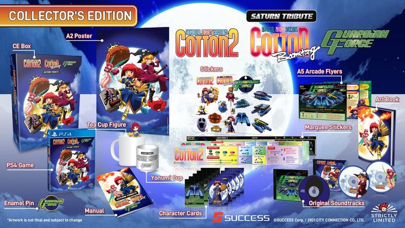 CE[PS4]COTTON GUARDIAN FORCE SATURN TRIBUTE COLLECTOR'S EDITION