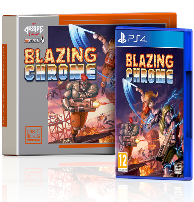 PS4 ブレイジングクローム / Blazing Chrome 欧州限定版　新品