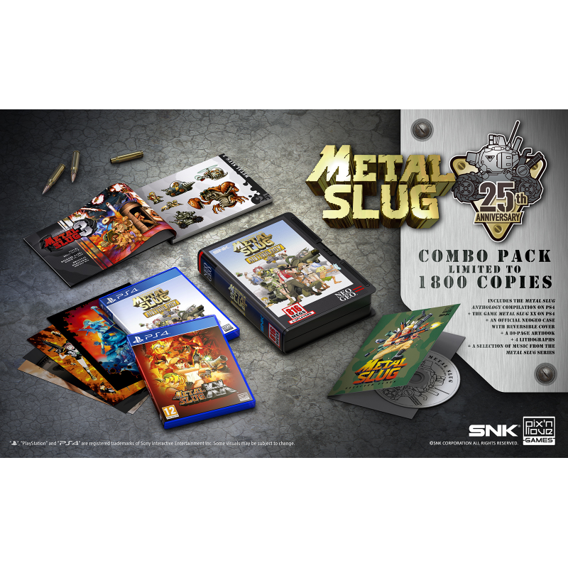 CE PS4 Metal Slug Combo Pack[欧州フランス版](新品)メタルスラッグ 