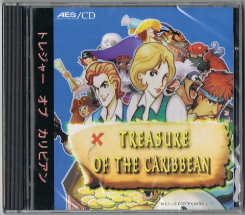 NG-CD】Treasures of caribean[NEOGEO CD](新品)トレジャー オブ 