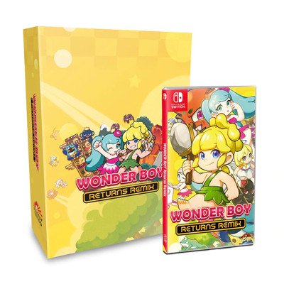 CE[スイッチ]Wonder Boy Returns Remix Collector's Edition[輸入版](新品)ワンダーボーイ リターンズ  リミックス コレクターズ【SLG生産】 - bit-games 洋ゲー（海外ゲーム）通販。レトロ・周辺機器[ビットゲームズ]