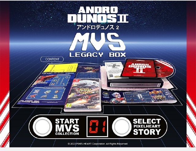 [スイッチ]Andro Dunos 2 MVS Edition[EU輸入版](新品)アンドロ デュノス2 マルチ ビデオ システム  エディション【JFG限定】 - bit-games 洋ゲー（海外ゲーム）通販。レトロ・周辺機器[ビットゲームズ]