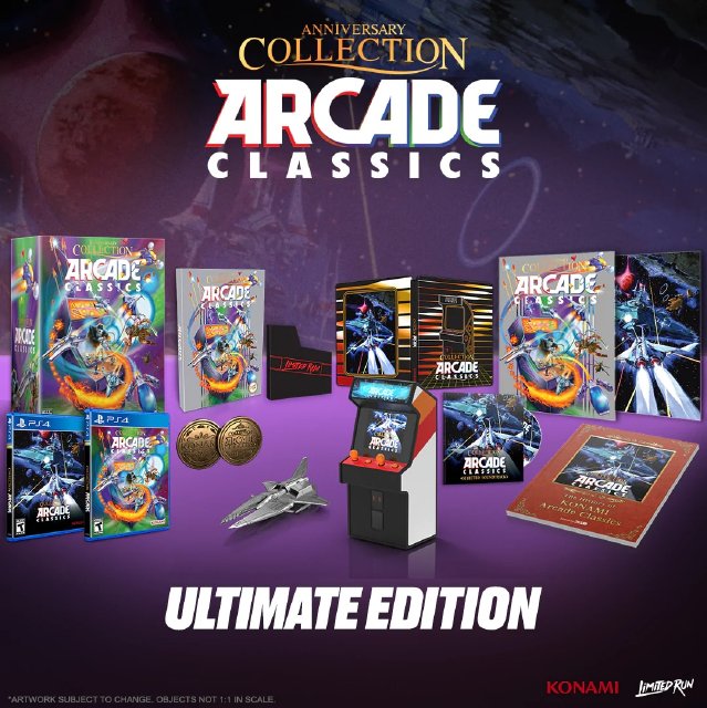 予約 豪華版[PS4]コナミ Arcade Classics Anniversary Ultimate 