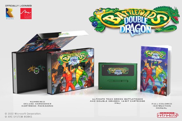 予約 【欧州SNES Ver】Battletoads & Double Dragon(新品)バトルトード 