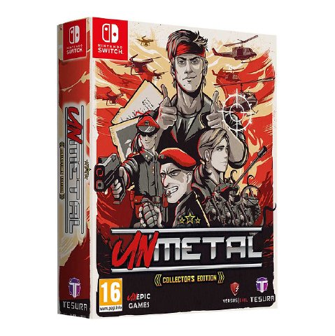 CE[スイッチ]UnMetal Collector's Edition[欧州版](新品)アンメタル コレクターズ エディション - bit-games  洋ゲー（海外ゲーム）通販。レトロ・周辺機器[ビットゲームズ]