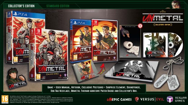 予約 CE[PS4]UnMetal Collector's Edition[欧州版](新品)アンメタル コレクターズ エディション -  bit-games 洋ゲー（海外ゲーム）通販。レトロ・周辺機器[ビットゲームズ]