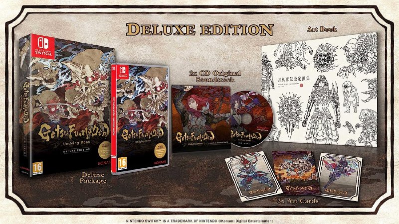 DX】[N Switch]GetsuFumaDen Undying Moon Deluxe Edition[輸入欧州版](新品)月風魔伝 デラックス版  - bit-games 洋ゲー（海外ゲーム）通販。レトロ・周辺機器[ビットゲームズ]