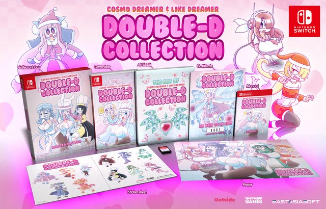 限定版[N Switch]Cosmo Dreamer & Like Dreamer: Double-D Collection 